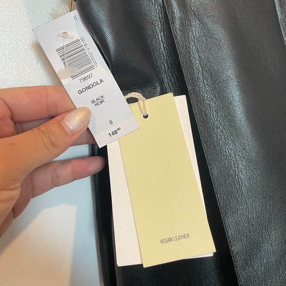 Aritzia Wilfred Faux Leather Pants - NWT - Picture 4 of 6